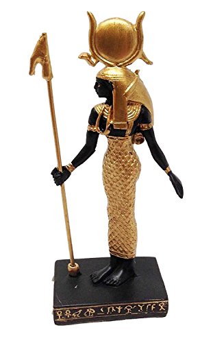 Gifts & Decor Egyptian Goddess of Motherhood HATHOR Statue Small Doll House Miniature 3