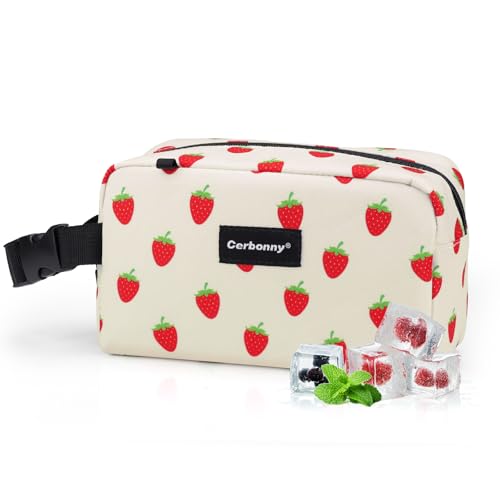 Cerbonny Small Cooler Bag Freezable Lunch Bag for Work