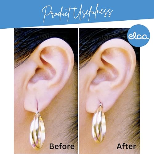 Image of Ear Lobe & Accessories Ear Lobe & Accessories Reusable Ear Lobe Support (Pack Of 10pcs), White, 10 Pieces