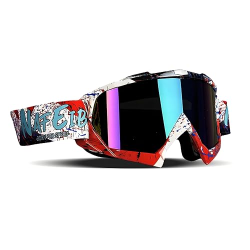 YOHOG Motocross ATV Dirt Bike Goggles UV Dustproof Offroad