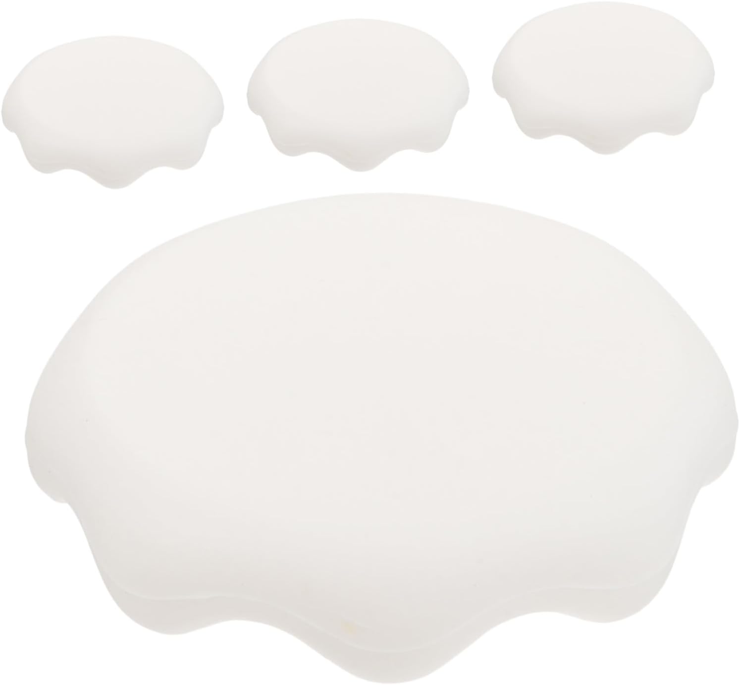 4pcs Silicone Coffee Mug Lids Fit Reusable Cup Covers for Hot Drinks Holiday Decor Food-grade Silicone Cup Covers for Tea Coffee Hot Chocolate