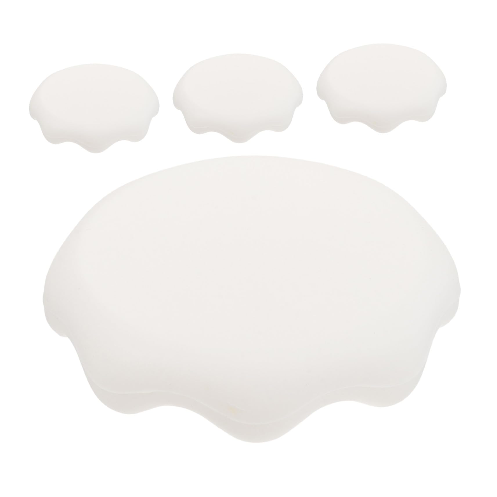 4pcs Silicone Coffee Mug Lids Fit Reusable Cup Covers for Hot Drinks Holiday Decor Food-grade Silicone Cup Covers for Tea Coffee Hot Chocolate