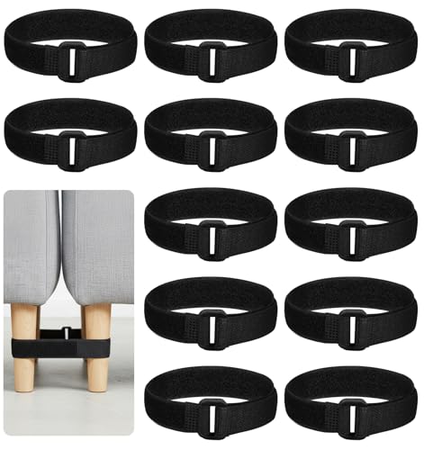 12 Pcs Sectional Sofa Strap for Couches, Heavy Duty Nylon Couch Connectors
