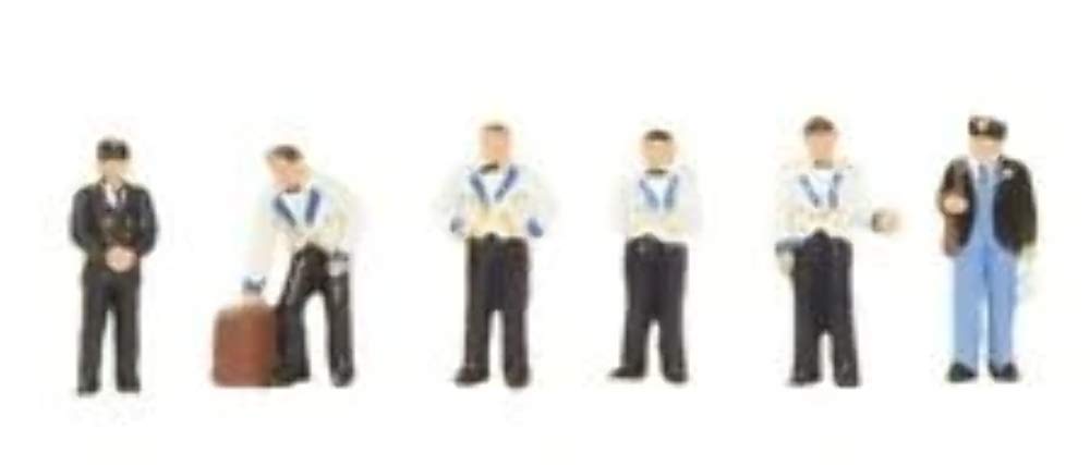 Bachmann 36-420 Midland Pullman Stewards and Train Crew (6) Figure Set