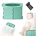 auvstar Baby Kindertoilette Kindertöpfchen Toiletten-Sitz für Kinder für unterwegs töpfchen für kinder für unterwegs Tragbar Reise WC Kinder für Kinder 12-36 Monate