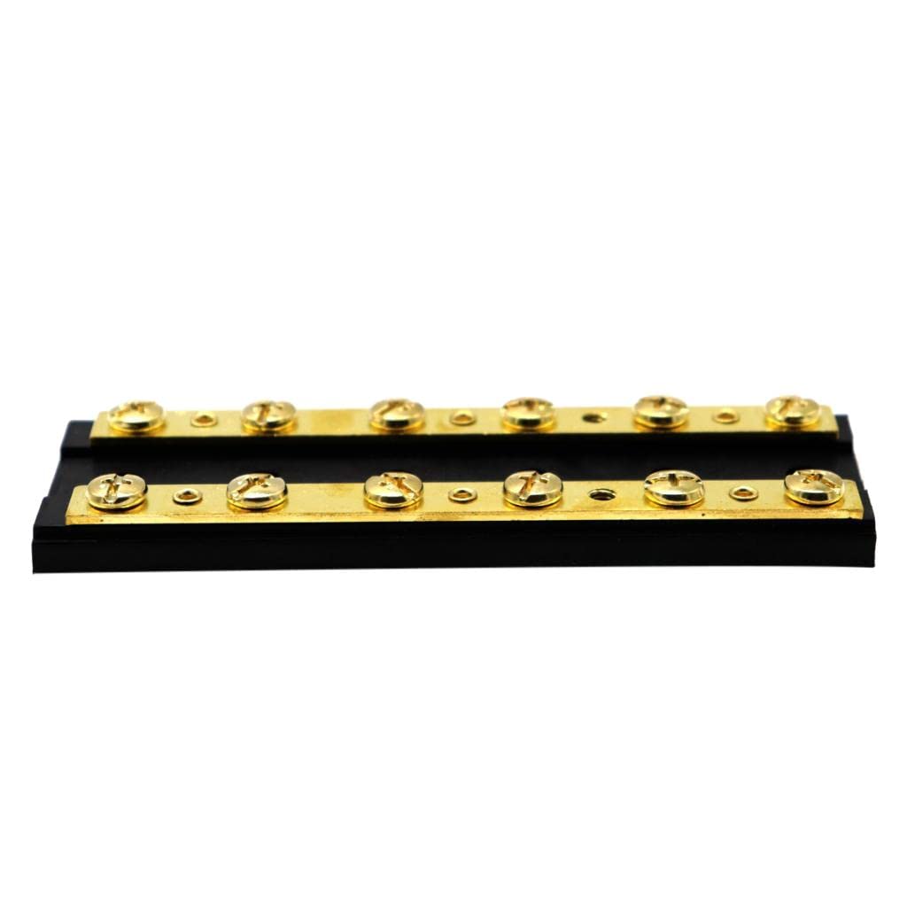 JAZZY PEARLS Brass Dual Bus Bar Power Distribution Block-image-42