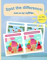 Spot the Difference Book for Kids Ages 4-8: Seek and Find Hidden Picture Activity Book:: A Book of Learning Activities for Kids with 30+ Puzzles (Spot the Difference Books for Kids) B0DCTS7JTK Book Cover