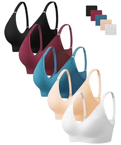 HBselect Bras for Women No Underwire Wireless Cami Tank Top Sports Bras Seamless Padded Bralettes for Women