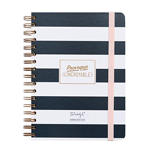 Agenda clásica 2020-2021 Diario – Provoque la increíble