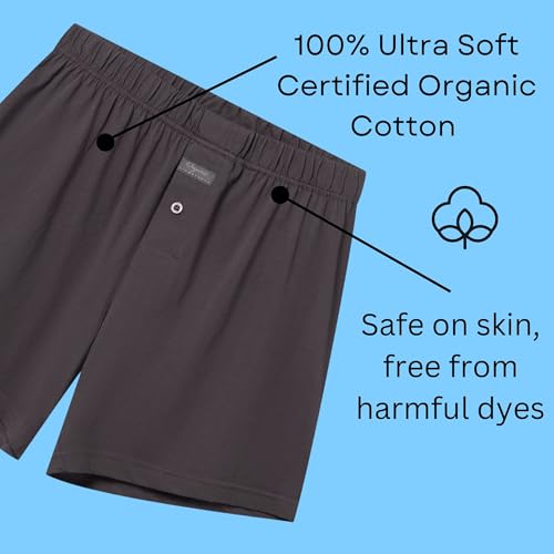 100% Cotton Boxers Soft Waistband3