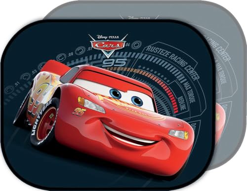 Disney Cars Auto-Sonnenblenden, 2 Stück, Kinder, 11 x 11 x 2 cm, Schwarz Disney Cars Auto-Sonnenblenden, 2 Stück, Kinder, 11 x 11 x 2 cm, Schwarz
