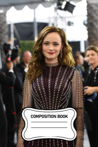 Composition Notebook : Alexis Bledel Notebook 105 pages , 6x9inch Lined Notebook Gift Ideas - Thankgiving Notebook. image 2