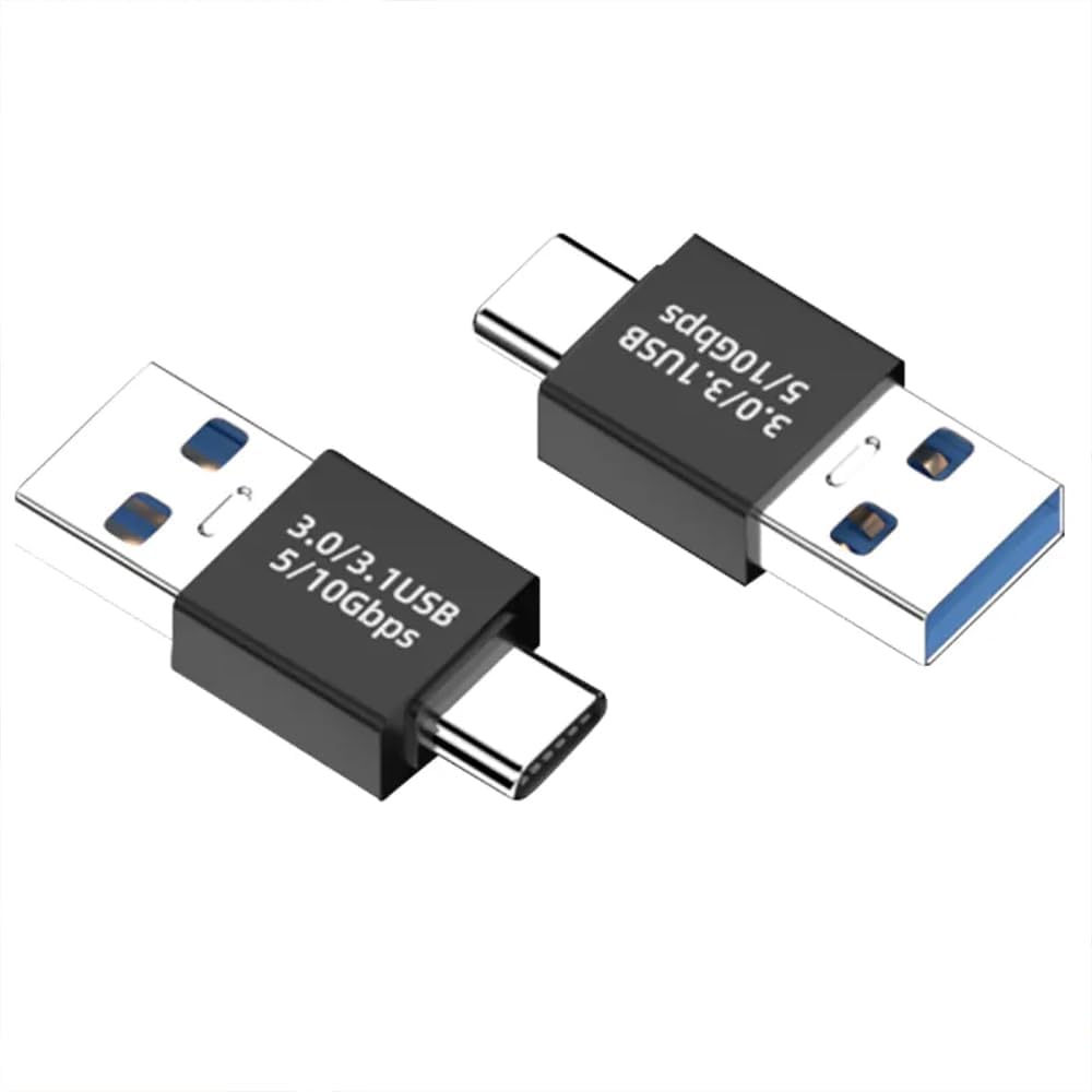 Tobo USB Type C Male to USB A Male Connector, USB 3.0 Adapter, USB A Male to Male Plug Coupler Extender USB 3.1 Gen 2 Super Speed Charging and Upto 10Gbps Transfer Speed TD-1069TC Pack of 2-image-19