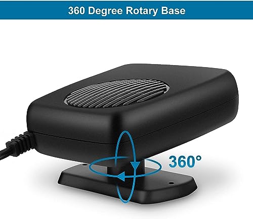 Showvigor HEATER CAR MJ 1 Heater, 150W 12V Portable Car Heater And Defroster, Car Heater That Plugs Into Cigarette Lighter thumb #2