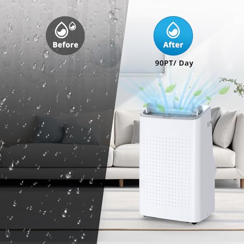 Image of Garvee 14000 BTU Portable Air Conditioner for Rooms up to 750 Sq. Ft, 3-in-1 AC Unit with Cooling, Dehumidifier & Fan, 3 Fan Speeds, 24H Timer, Energy-Saving, Auto Swing, Remote & Window Kit, White