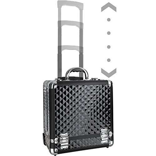 tectake Kosmetikkoffer Trolley Schminkkoffer Beauty Case Hartschale Schmuckkoffer Friseurkoffer - Diverse Farben… – Bild 4
