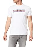 Napapijri Herren Seris T Shirt, Bright White, S EU