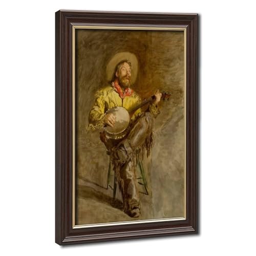 Art mural de qualité musée Thomas Eakins impression figurative sur toile avec cadre