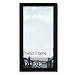 Adeco 10x20 inch Matted Black Wood Decorative 1.25 Inch Wide Margin Panoramic Wall Hanging Print Picture Photo Frame - Made to Display 10 x 20 Poster or Photo, Horizontal or Vertical