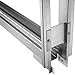 Rocket Door Steel Frame Single Pocket Door Frame ONLY System Kit - for a 30