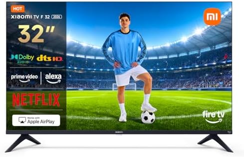 Xiaomi TV F 32 32" HD Smart TV Fire OS7 Triple Tuner DVB-C/S/S2/T...