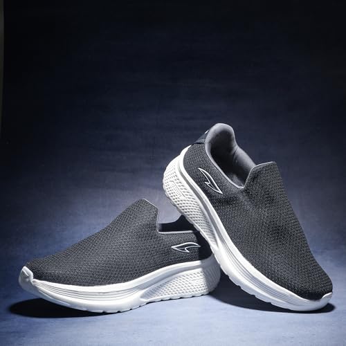 Image of ASIAN Wonderwalk-03 Men's Walking Shoes | Breathable Knit Mesh Upper, Lightweight Sole & Easy Slip-On Comfort