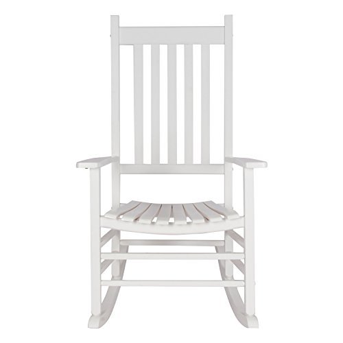 Shine Company Inc. 4332Wt Vermont Porch Rocker, White #TOP4