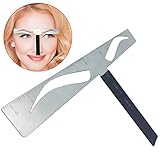CHOOSE-IT Microblading Ruler Eyebrow Tattoo Stencil Permanent Makeup Shaper Template Definition Brow Shaping Design Microblading Supplies