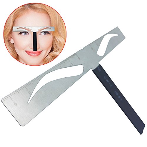 CHOOSE-IT Microblading Ruler Eyebrow Tattoo Stencil Permanent Makeup Shaper Template Definition Brow Shaping Design Microblading Supplies