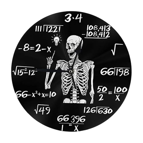 Horloge mathématique cadeau idéal pour ingénieurs et décoration de bureau originale