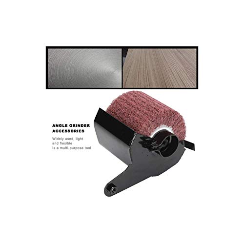 Burnishing Polishing Machine and Attachment for Angle Grinder, Angle Grinder Accessories Polishing Wheel Drawing Machine