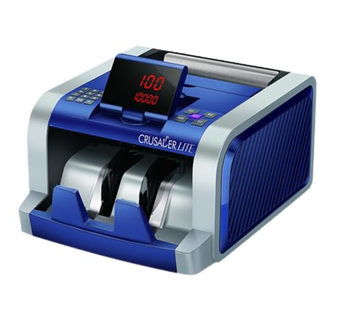 Image of swaggers Crusader Lite Heavy Duty Note Counting Machine with Fake Note Detection (MG, UV, IR)