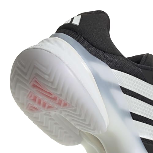 Image of adidas Mens Barricade 14 Tennis Sneakers Shoes - Black, Orange