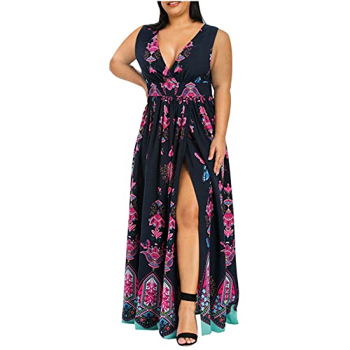 Vestido morado para mujer, verano,...