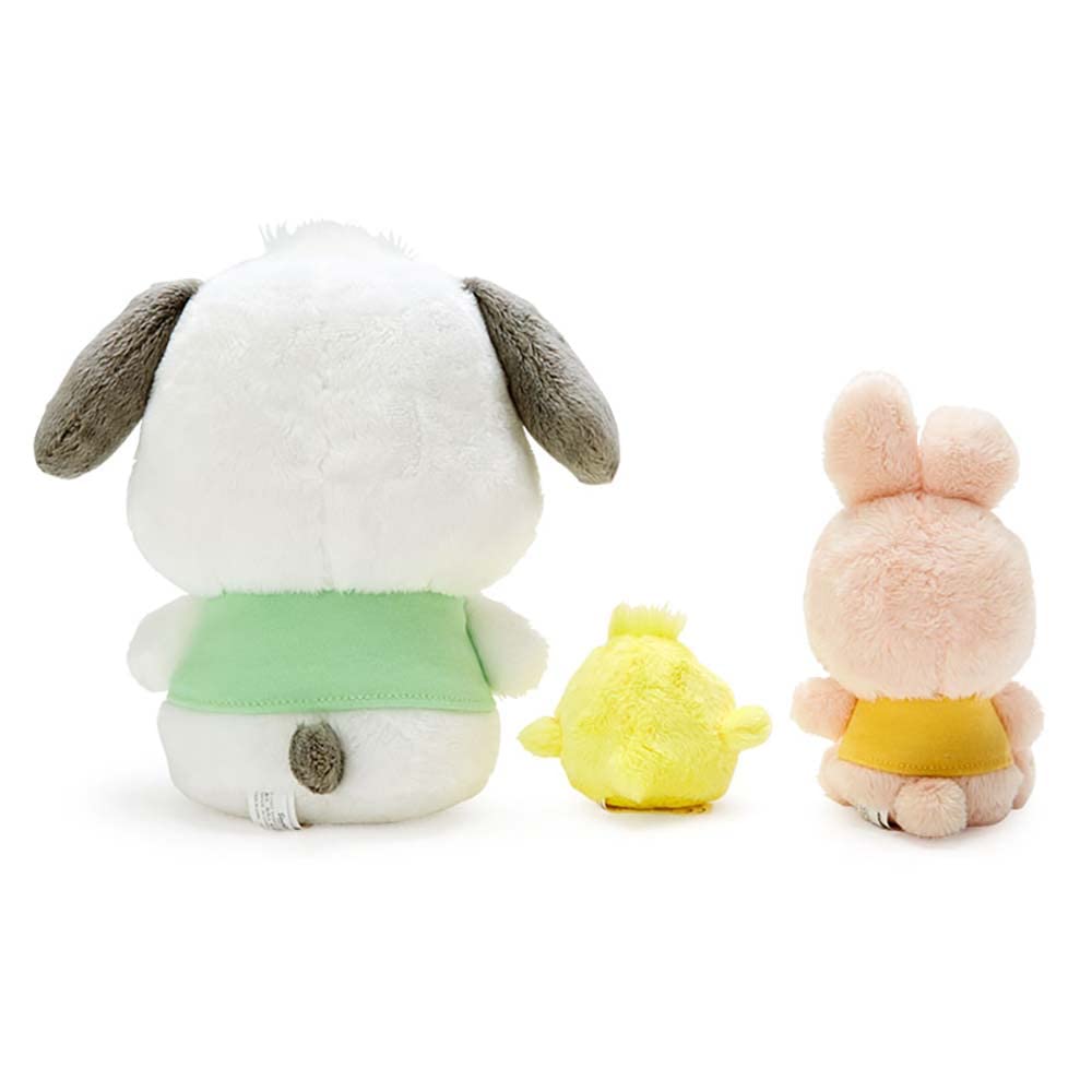 Amazon.co.jp: サンリオ(SANRIO) ポチャッコ ぬいぐるみセット(春風