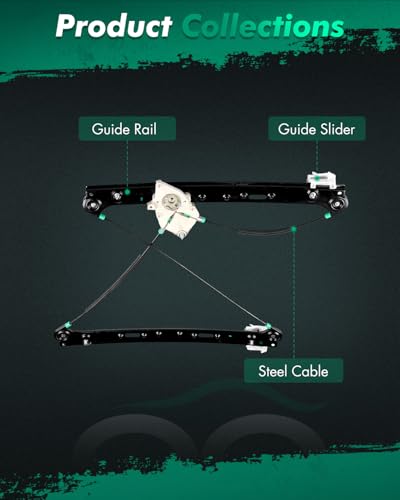 Image of SCITOO Power Window Regulator Without Motor For BMW For X3