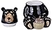 Pacific Giftware PT Black Bear Glossy Ceramic Cookie Storage Jar
