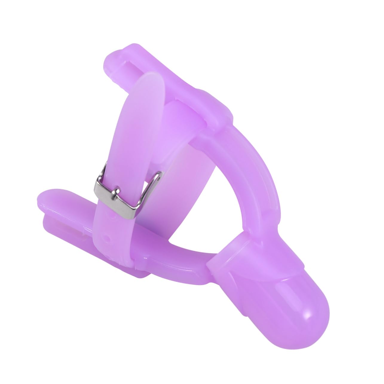 BESPORTBLE Finger Protector Bite Thumb Forefinger Cover for Boy Girl Food Grade Purple Safe Relieves Gum and Tooth Growth