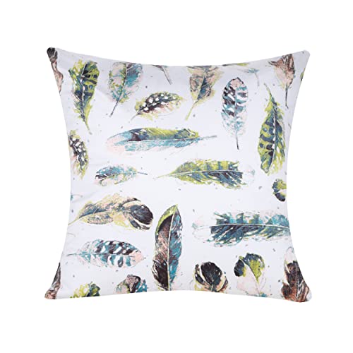 Image of Velvet Printed Cushion Cover (Pack of 1 Piece) | Home Decor Cushion Cover for Bed /Sofa /Chair | Sofa Cushion Cover | Square Cushion Cover (18X18 INCH) Multicolor