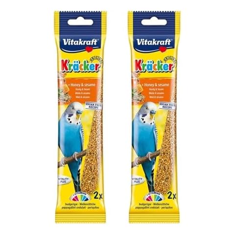 x2 VITAKRAFT Budgie Honey & Sesame Sticks Cover