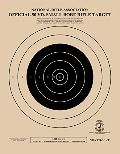Official NRA TQ-3/1, Paper Shooting Targets 7