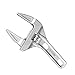 Price comparison product image Yuhtech Wide Jaw 6-68mm Adjustable Wrench Spanner for Bathroom, Industry, Appliance Fixing, Furniture