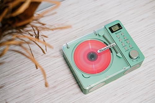 Studebaker SB3720 Portable Stereo Bluetooth CD Player with MP3 Playback, FM Radio, USB and Built-in Rechargeable Battery by Studebaker - Image 7