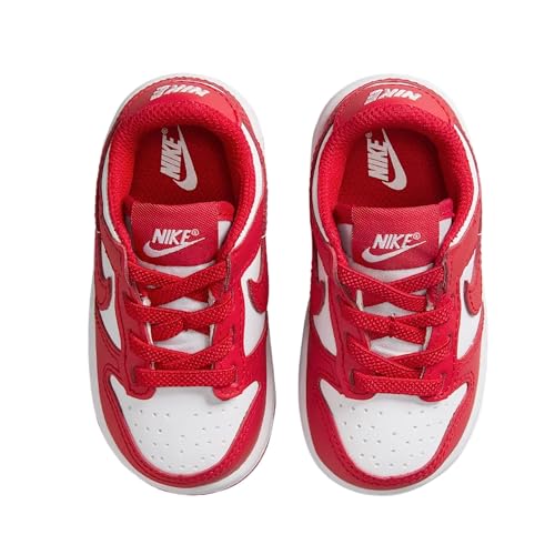 Nike Dunk Low Toddler 'White/Red' FB9107-1193