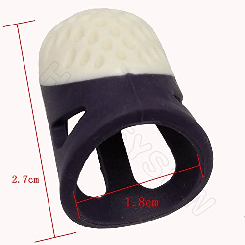 Honeysew Soft Comfort Thimble Two Size For Choose (Medium Size) #TOP1
