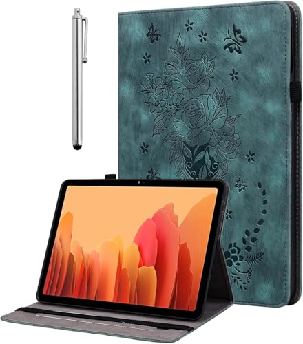 Étui pour Honor Pad X9a 11,5" 2025 housse en cuir PU vert avec support stylet