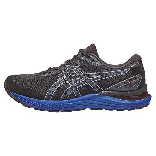 ASICS Men's Gel-Cumulus 23 Running Shoes, 9.5, Black/Graphite Grey