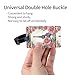 Eiffel Tower Rose Flower Print Fashionable PVC Luggage Tag Trendy Suitcase Id Holder Stylish Travel Accessory for Everyone