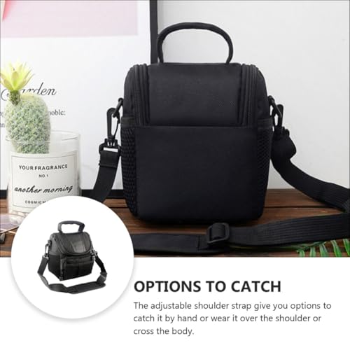 Bolsa para Cámara DSLR STOBAZA Estuche Negro con Compartimentos 7