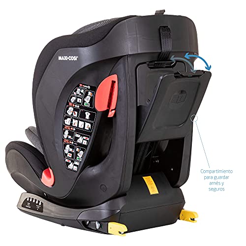 Cadeirinha Titan 9 a 36kg com Isofix Maxi-Cosi, Nomad Black